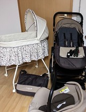 kinderwagen 3 in 1 + kinderbett