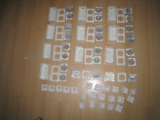 Gira AP,System 55 Konvolut in weiß ,,10xDoppelgehäuse, Steckdosen,Netzwerkdosen