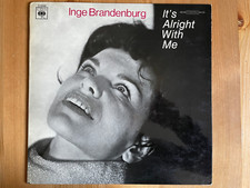Inge Brandenburg – It's Alright With Me - 1965  Vinyl LP - CBS S62644 - EX!