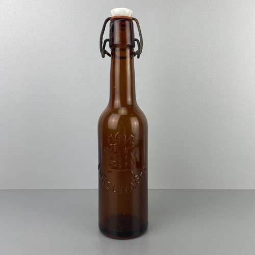 Antique beer bottle engelhardt - bottle,