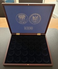 Leuchtturm Volterra Uno Münzkassette für 30 x BRD 20 Euro Silbermünzen no.350494