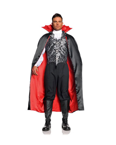 Vampir satin cape - vampir,