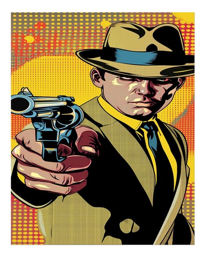 Vintage pop art - vintage, retro