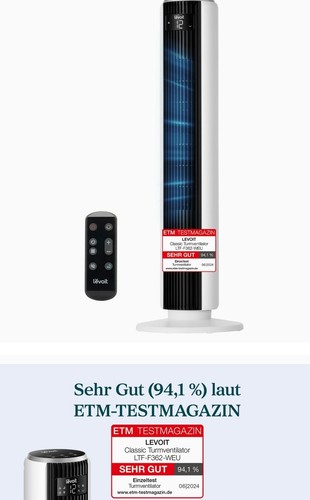 Fast weg levoit turm - weg!,