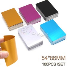 100x Aluminium Zuschnitt