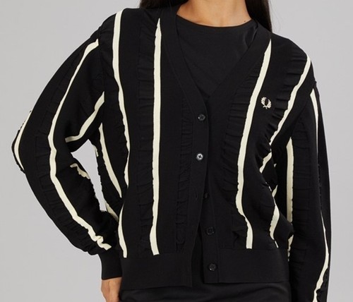 Fred perry damen strickjacke - perry,