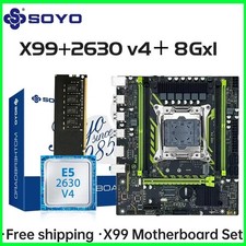 X99-8D4 ATX Mainboard Set +