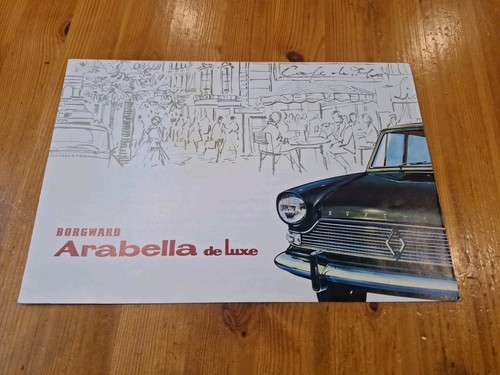 Prospekt brochure borgward - prospekt,