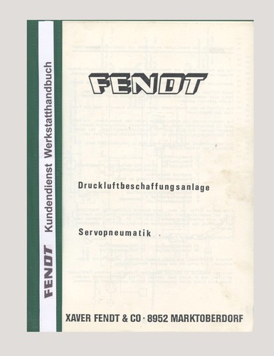 Fendt druckluftanlage - fendt ,