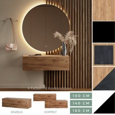 Flur Set Garderobenschrank 100 -160 cm mit Spiegel Nova 100 cm