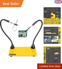 Profi Lötwerkzeug aus dritter Hand mit gewichtetem Magnetfuß & Drahtschneider