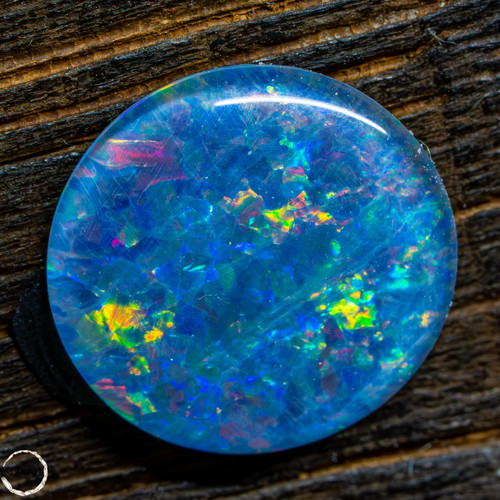 Aaa black opal triplet - aaa,