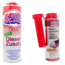 LIQUI MOLY Diesel Speed DPF Schutz Additiv 5160 + Partikelfilter Reiniger 5148