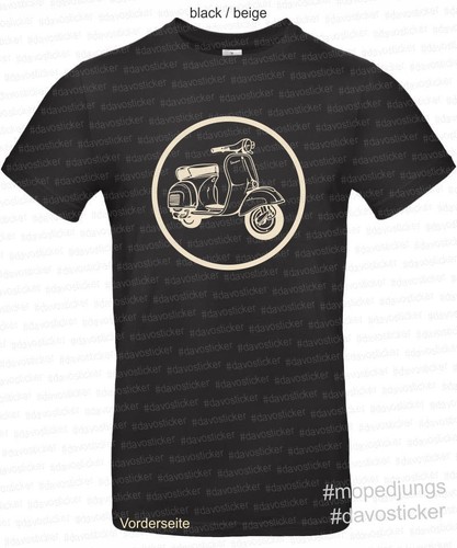 Shirt vespa mopedjungs - vespa,
