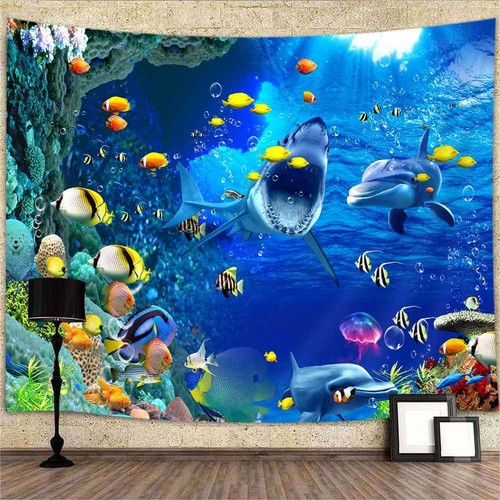 Fische poster xxl wandteppich - fische,