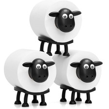 3x Toilettenpapierhalter als