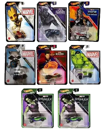 Mattel hot wheels marvel - mattel,
