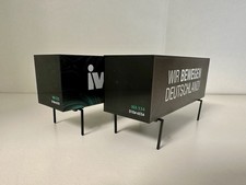 Herpa 317160 2 X Wechselkoffer 7,45m „IW Spedition Leipzig“