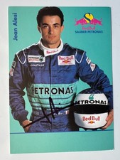 Jean Alesi  - Formel 1  -  original Autogramm   - Größe 15 x 10  cm