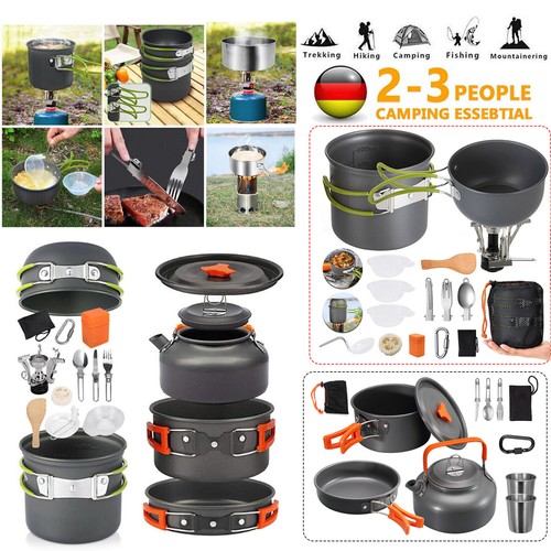 Camping kochgeschirr 3 - kochgeschirr, 2-3