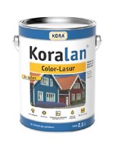 (15,96€/L) Kora Koralan Color-Lasur Holz Lasur 2,5l
