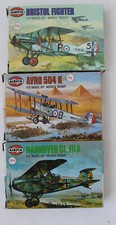 Flugzeug Modellbausatz 1:72 Airfix Sammlung  Bristol Fighter + Hurricane  + Avro