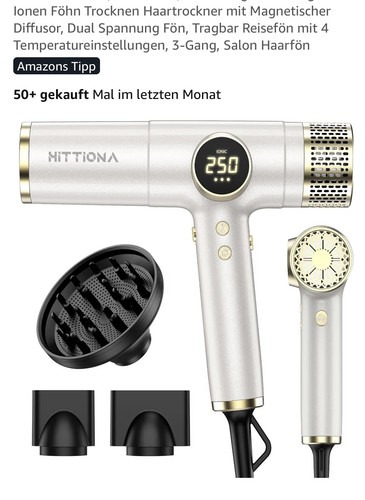 Hittiona föhn 110 000 min - föhn,, u/min