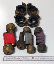 Rohrverbinder Hahnanschluss Schlauchtülle Messing 1001g