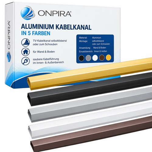 Aluminium kabelkanal - aluminium,