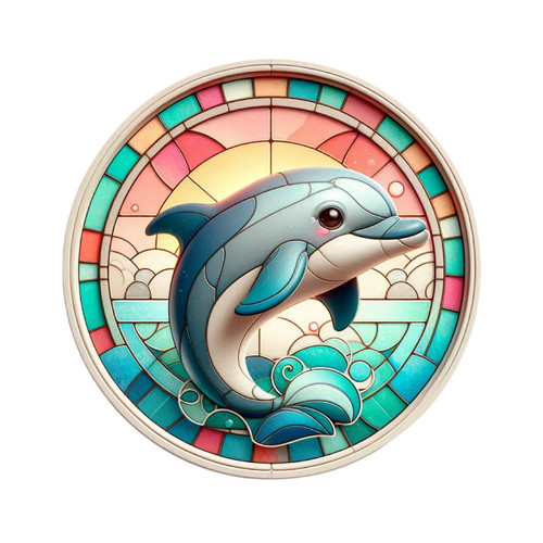 Xxl 30x30 car sticker dolphin - car,