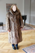 Pelzmantel Silberfuchs -