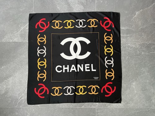 Seidentuch von chanel - seidentuch,