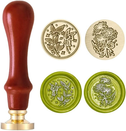 Wachssiegel stempel mit - wachssiegel,