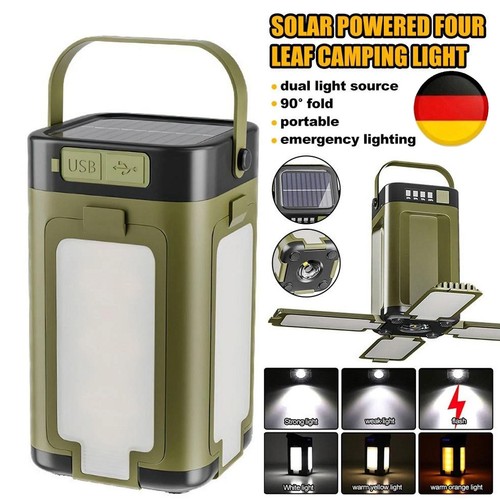 Solarleuchte camping lampe led - camping,