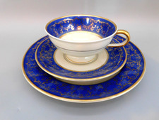 Hutschenreuther,  Porzellan Tasse Unterteller Kuchenteller Vintage 3 tlg.