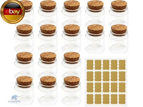 Stück mini glasflaschen - stück,
