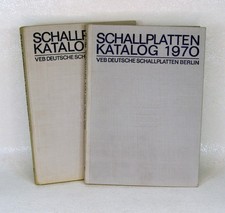 SCHALLPLATTEN KATALOG 1970 VEB Deutsche Schallplatten Berlin  688 Seiten B487