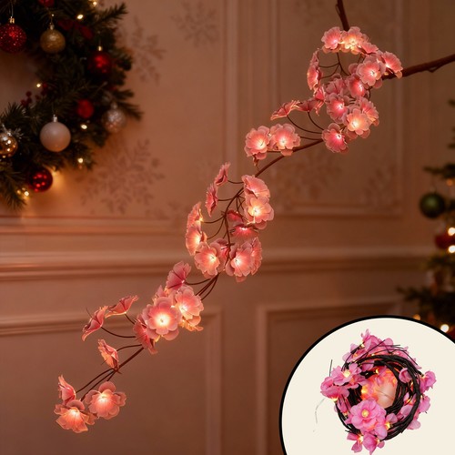 Lichterkette kirschblüten - lichterkette,,