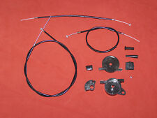 Piaggio Sfera 50 80 NSL Gaszug Set mit Schraubnippel, Ölpumpenzug und Verteiler