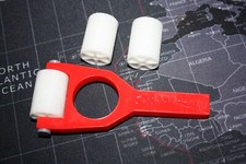 Strukturwalzen 3er set Spur Z ( 1:220 ) Kopfsteinpflaster