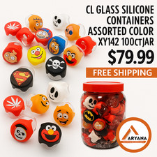 GLASS SILICONE CONTAINERS –