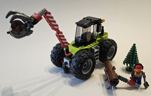Lego city 60181 forsttraktor - lego,