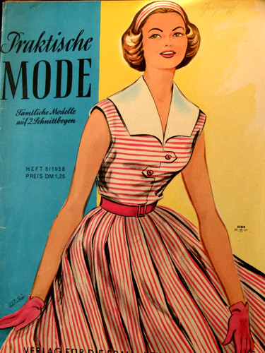 Modeheft praktische mode 1958 - mode,