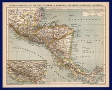 Landkarte anno 1900 -