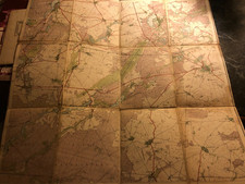 Messtischblatt Landkarte