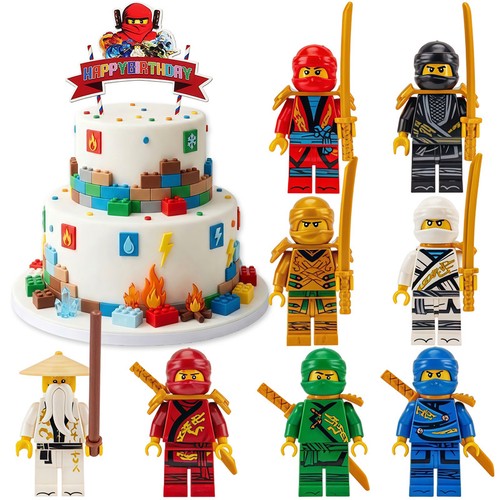Ninja party deko lego - ninja,