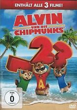 Alvin und die Chipmunks - Teil 1-3 [3 DVDs] von Tim Hill,... | DVD | Zustand gut