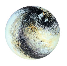 Glaslampe Kugel Runde Kugel Planet Mond Tisch Schreibtisch Stimmung Beleuchtung Mischfarbe