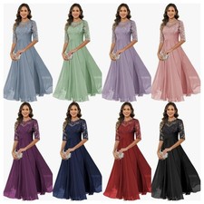 Damen brautmutterkleid lang - brautmutterkleid,
