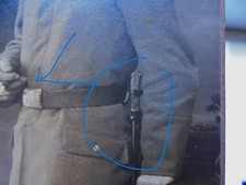 CDV Portrait Berlin 1WK mit Grabendolch - Nicker u. Telegraphenkoppelschloss !!